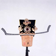 black chinese opera hat minister hat chinese ancient dynasty hat detective hat 2024 - buy cheap