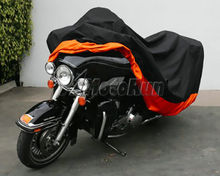 XXXL Orange/Black Motorcycle Cover Dust Rain Waterproof Motorbike Cover For Harley Davidson Street Glide FLHX Touring 2024 - buy cheap