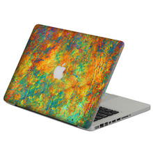 Pintura abstrata adesiva para laptop, skin para macbook air pro retina 11 "13" 15 "capa de vinil mac, corpo de cobertura total 2024 - compre barato