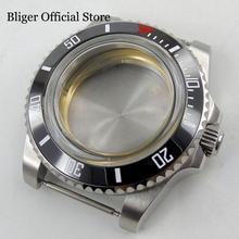 Stainless Steel Brushed Watch Case 40mm Fit for Automatic Men's Watch Miyota Movement 2024 - buy cheap