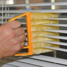 Limpiador de microfibra para ventanas, cepillo limpiador de polvo de aire acondicionado con cuchilla ciega lavable, accesorios de cocina 2024 - compra barato