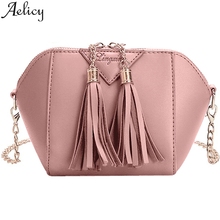 Aelicy 2019 Fashion Tassel Crossbody Shoulder Bags Messenger Bags  Small Tote Ladies Purse Leather Purses And Handbag Women Bag 2024 - buy cheap
