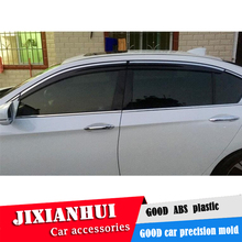 Viseira para janela honda accord 2013-2016, proteção contra chuva e sol, defletor para estilização de automóveis 2024 - compre barato