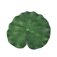 1pc Artificial Plants Green Lotus Leaves Garden Pond Decor Artificial Floating Foam Lotus Leaves Plant Foliage Garden Decoration 2024 - buy cheap