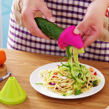Funnel Model Spiral Slicer Vegetable Shred Device Cooking Salad Carrot Radish Cutter Kitchen Tools Accessories Gadget 2024 - buy cheap