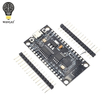 WAVGAT NodeMCU-Módulo WIFI V3 Lua, integración de ESP8266 + memoria extra de flash de 32M, USB-serial CH340G 2024 - compra barato