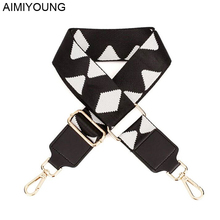 Aimiyoung bolsa de ombro ajustável para bolsa, alça de reposição e acessório, cinto largo 130cm 2024 - compre barato