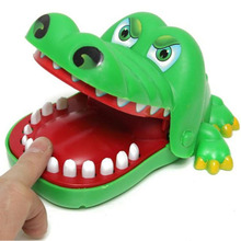 2019 Hot Sale New Creative Small Size Crocodile Mouth Dentist Bite Finger Game Funny Gags Toy For Kids Play Fun 2024 - buy cheap