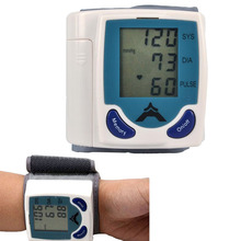 Monitor de presión arterial de muñeca, medidor de ritmo cardíaco, esfigmomanómetro de muñeca, medidor de presión arterial, máquina de pulso de frecuencia cardíaca 2024 - compra barato