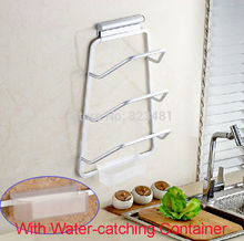 Aluminium Kitchen Organizer Wall Mounted Kitchen Rack for Dish and Pot lid cover plate holder Storage Shelf Rack accessories 2024 - buy cheap