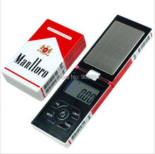 Mini báscula electrónica de bolsillo para joyería, 100g, 0,01g, caja de cigarrillos Digital, Balance de peso de oro de diamante 2024 - compra barato