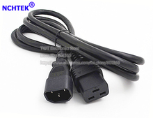 NCHTEK IEC 320 C14 Male to C19 Female Plug PDU/UPS Power Cord/Cable About 1.8M/Free Shipping/1PCS 2024 - buy cheap