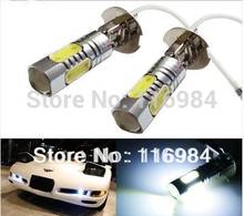 2pcs  x H3 7.5W High Power Xenon White LED Bulbs For Fog Driving Headlight Head Light Lamp Bulb 2024 - buy cheap