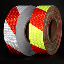 Shining Reflective Safety Warning Tape Self Adhesive Twill Printing Reflective Tape for Car 2024 - buy cheap