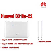 Unlocked huawei b310s-22 4G lte fdd wireless CPE router PK B593 +a pair antenna 2024 - buy cheap