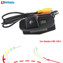 Car Rear View Parking Veverse Camera Intelligent Dynamic Trajectory Line Night Vision 170 Wide Angle View For Honda CR-V CRV 2024 - buy cheap