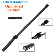 ABBREE SMA-F Female Connector Dual Band 144/430Mhz Foldable CS Tactical Antenna For Walkie Talkie Baofeng UV-5R UV-82 AR-F8Radio 2024 - buy cheap