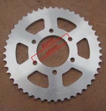 free shipping Jinan qingqi tibetan mastiff qm200gy big sprocket 428 48t for suzuki gxt200 motorcycle parts 2024 - buy cheap