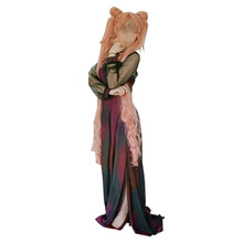 2021 платье принцессы Chibi Usa, маленький женский костюм для косплея Серенити Цукино Усаги 2024 - купить недорого