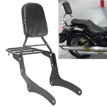 Motorcycle Backrest Sissy Bar Luggage Rack For Kawasaki Vulcan VN900 Custom Classic 2006 2007 2008 2009 2010 2011 2012 2013-2017 2024 - buy cheap