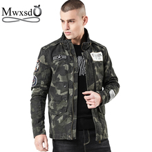 Mwxsd-Chaqueta de camuflaje de algodón para hombre, chaqueta militar de estilo militar, para otoño 2024 - compra barato