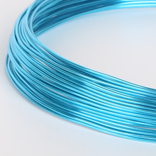 10M/5M/3M Aluminum Wire soft DIY jewelry craft versatile painted aluminium metal wire, Ni & Pb free - 18 gauge (1mm) 2024 - buy cheap