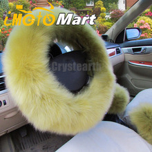 Protector verde cálido para volante de coche, accesorios de invierno para Interior de coche, 38cm, para Buick Honda, 3 uds. 2024 - compra barato