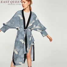 Quimono japonês tradicional feminino, cardigã para mulheres, estilo kimono solto casual e da moda, aa3843 y a 2024 - compre barato