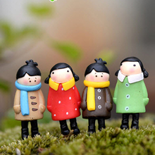 Bonsai decorativo em miniatura para meninas, ornamento de resina para jardim e bonsai, 1 conjunto 2024 - compre barato