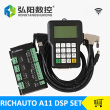 Hycnc Richauto Original Dsp A11e 3 Axis Controller A11s Remote For Cnc Router Factory Selling Good Price 2024 - buy cheap