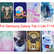 For Samsung Galaxy Tab 3 Lite T110 Stand Case Cover Soft TPU Silicone Bag Shell For Samsung Tab3 Lite Tab3Lite 7 inch 7.0 Sleeve 2024 - buy cheap
