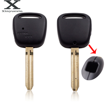 Xinyuexin-carcasa de llave remota lateral, 1 botón en el lateral, hoja de cubierta para TOYOTA Carina 2024 - compra barato