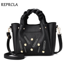 REPRCLA New Luxury Handbag Designer Small Shoulder Bag Fashion PU Leather Crossbody Bags for Women Tote sac main femme 2024 - buy cheap