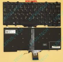 Original US keyboard for DELL Latitude 13 7350 7450 3340 3350 keyboard with backlight 9Z.NB2BC.A01 NSK-LKABC 01 2024 - buy cheap