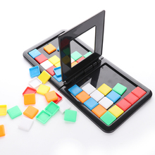 Волшебная игра-пазл, кубик-головоломка 3D, гоночный кубик, настольная игра для детей и взрослых, развивающая игрушка для родителей и детей, двухскоростная игрушка для детей 2024 - купить недорого
