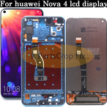 Display lcd, tela sensível ao toque, 6.4 polegadas, peça de reposição para huawei 2024 - compre barato