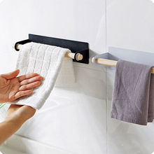 Вешалка для полотенец 1 * Настенный алюминиевый держатель для полотенец для ванной комнаты, полезная полка, 2019 2024 - купить недорого