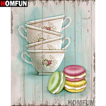 HOMFUN Full Square/Round Drill 5D DIY Diamond Painting "Cup scenery" Embroidery Cross Stitch 3D Home Decor Gift A13101 2024 - buy cheap