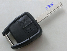 Carcasa de llave remota de 2 botones para Opel Astra Zafira Omega Vectra con hoja HU43, cubierta de llave Fob, 50 unids/lote 2024 - compra barato