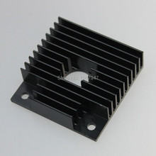 1 Pieces Black Anodized Aluminium Heatsink For 3D Printer Extruder Cold End 40x40x11mm 2024 - buy cheap