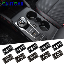 50 pçs estilo do carro 3d emblema adesivos decorativos para opel astra h g j insignia mokka zafira corsa vectra acessórios do carro 2024 - compre barato