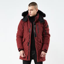 Fashion Winter New Jacket Men Casual Parkas (-30C) Warm Coat Parka Hooded Thick Warn Jackets Padded Overcoat Man Outwear 2024 - buy cheap