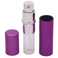 5ml Portable Mini Aluminum Refillable Perfume Bottle With Spray Empty Cosmetic Containers With Atomizer For Traveler New 2024 - buy cheap