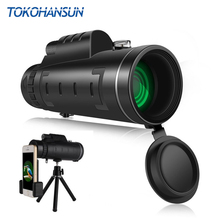 TOKOHANSUN 40X60 Zoom Monocular Mobile Phone Telescope Lens For Iphone Xiaomi Smartphones Camera lenses Outdoor Hunting 2024 - buy cheap