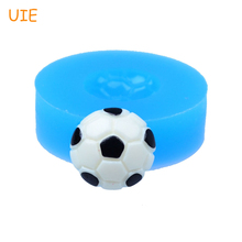 FYL112U 14.2mm Football Silicone Mold - for Fondant, Cupcake Topper, Cake Decoration, Candy, Resin, Gum Paste, Cookie Biscuit 2024 - buy cheap