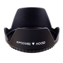 62mm Flower Lens Hood for Canon EOS 350D/400D/450D/ T2I T3I XS XSI 7D 60D 50D 8-55mm 55-250mm 2024 - buy cheap
