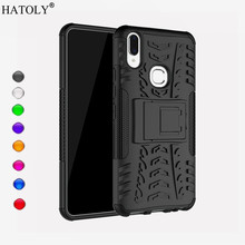 Vivo V9 Case Back Cover BBK Vivo V9 / Y85 Silicone & Plastic Armor Case Bumper Vivo V9 Capas Coque Fundas Etui HATOLY 2024 - buy cheap