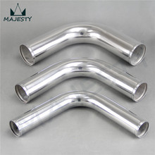 Tubo de aluminio Turbo Intercooler, 70mm, 2,75 ", 2-3/4 pulgadas, 90 grados, manguera de aluminio de 90 grados 2024 - compra barato