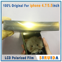 10pcs original LCD Polarizer film For iphone 4 5 5s 6 6plus 7 8 plus X XR XSmax Polarizer Display Screen Replacement 2024 - buy cheap