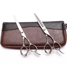Профессиональные ножницы для стрижки волос JP 440C, серебристые, 5,5 дюйма, 16 см 2024 - купить недорого